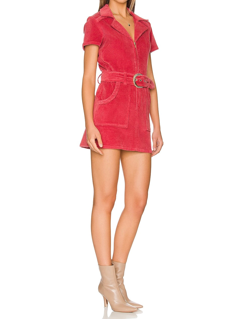 Revolve Show Me Your Mumu Outlaw Dress Corduroy Women’s Medium Rose