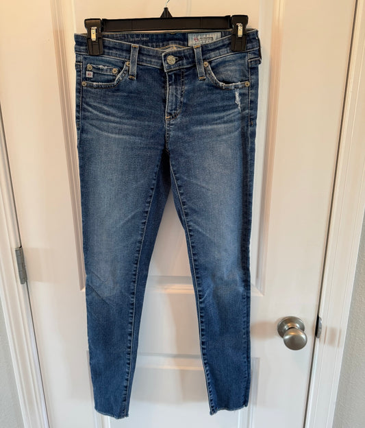 AG Adriano Goldschmied Skinny Ankle Jeans Women’s Size 25 Reg