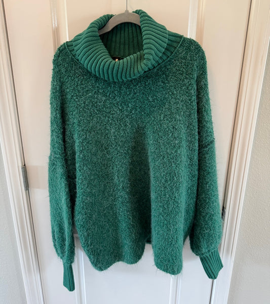Free People Chunky Sweater Women’s Medium Teal