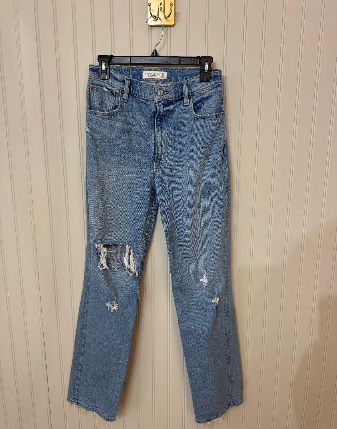 Abercrombie & Fitch 90s Straight Ultra High Rise Jeans Women’s Size 4/27 R