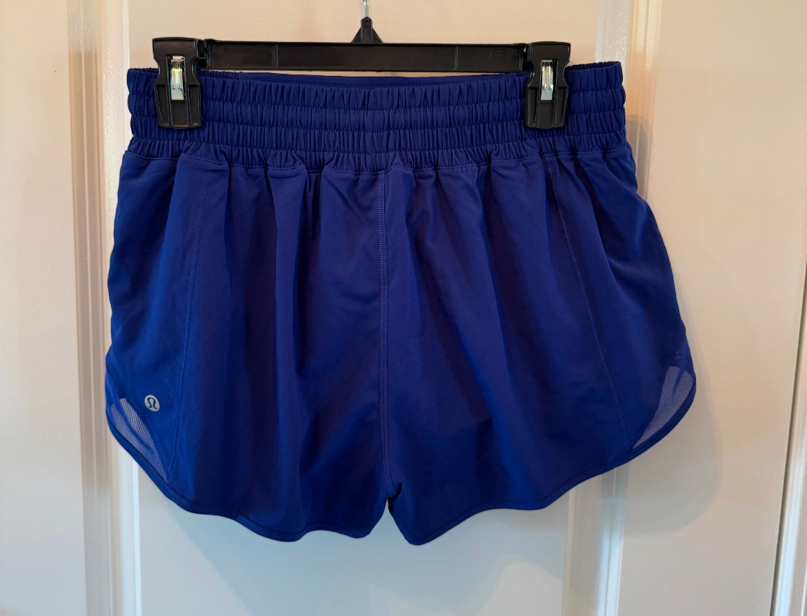 Lululemon Hotty Hot Shorts Women’s 8 Blue