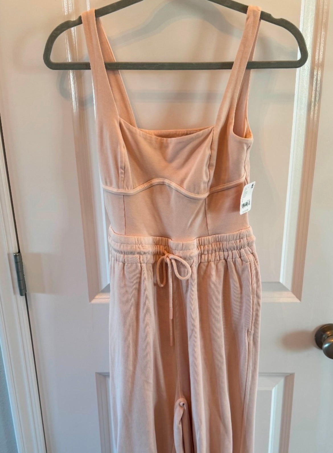 Free People FP Movement Inbound Onesie Jumpsuit Women’s Small Cashmere Pink NWT