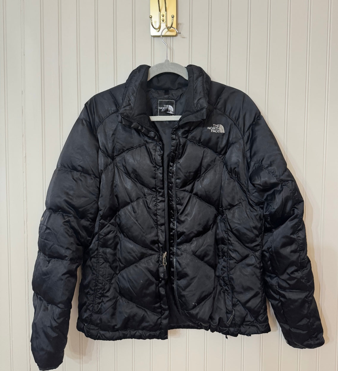 The North Face 550 Down Puffer Jacket Women’s Large Black