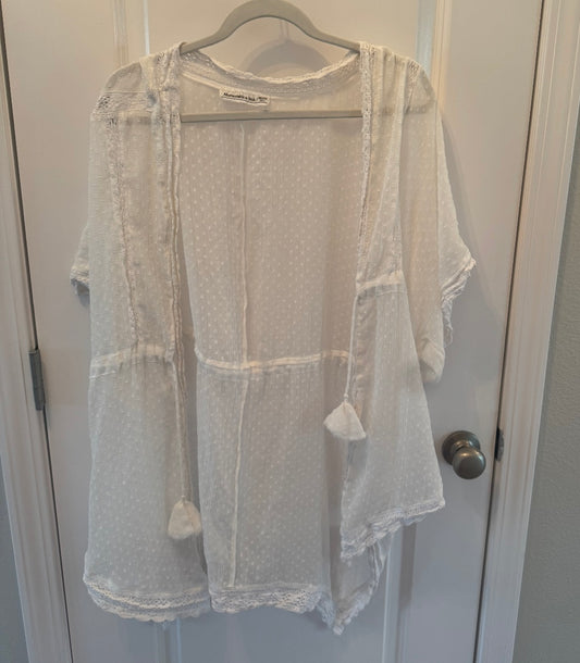 Abercrombie & Fitch Sheer Swim Cover-Up Women’s One Size