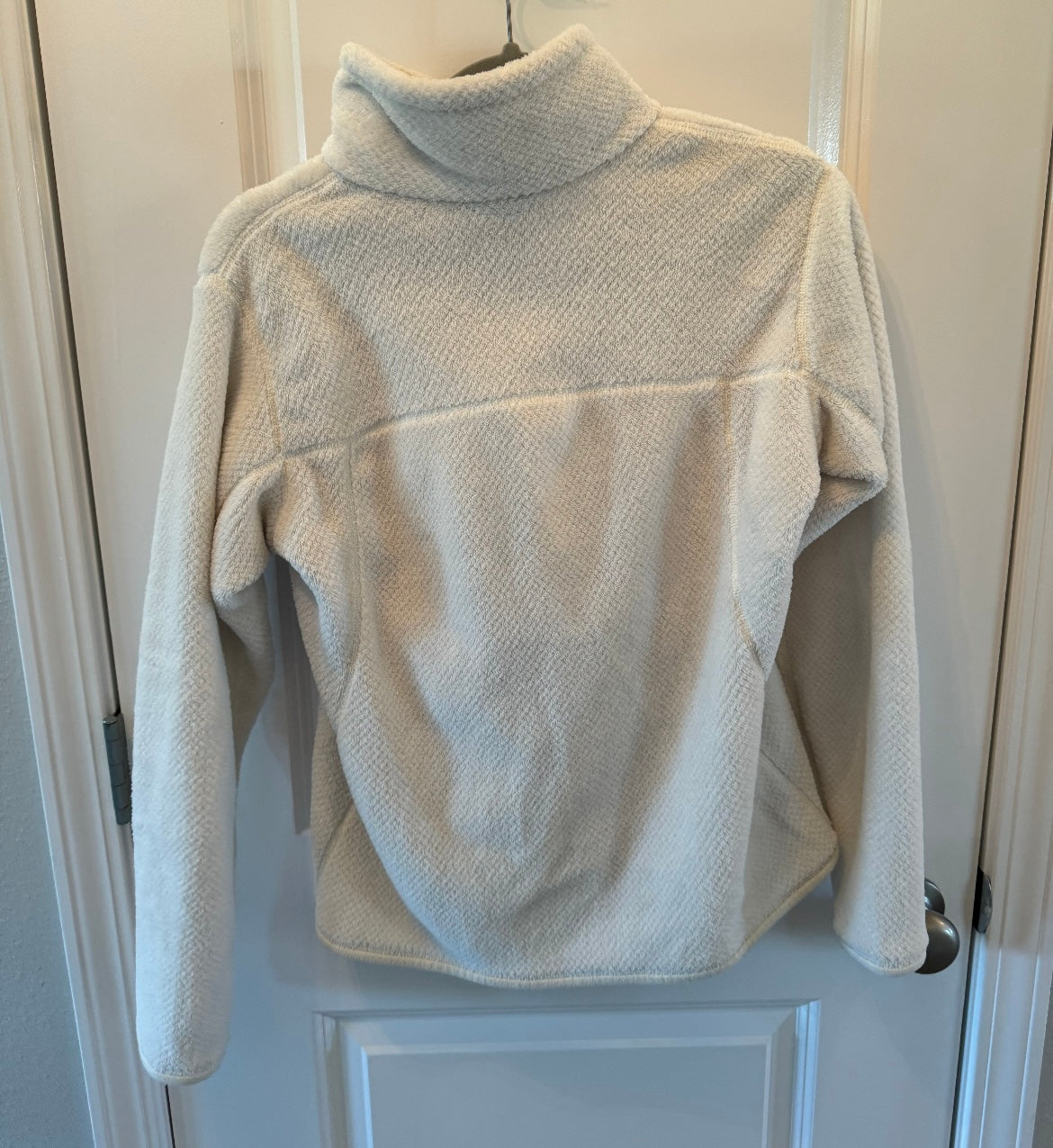 Patagonia Re-Tool Snap Pullover Women’s Size Medium Cream