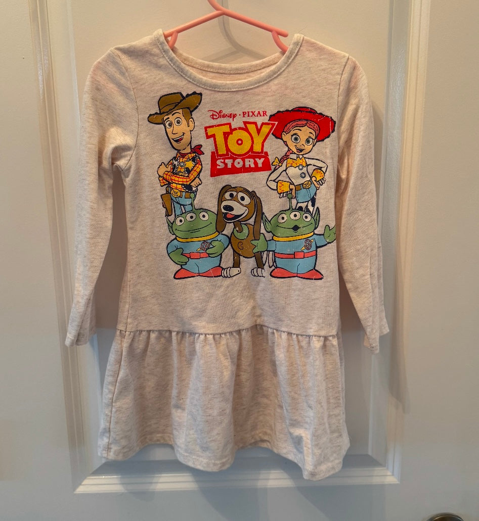 Disney Pixar Toy Story Dress Toddler Girl Size 3T