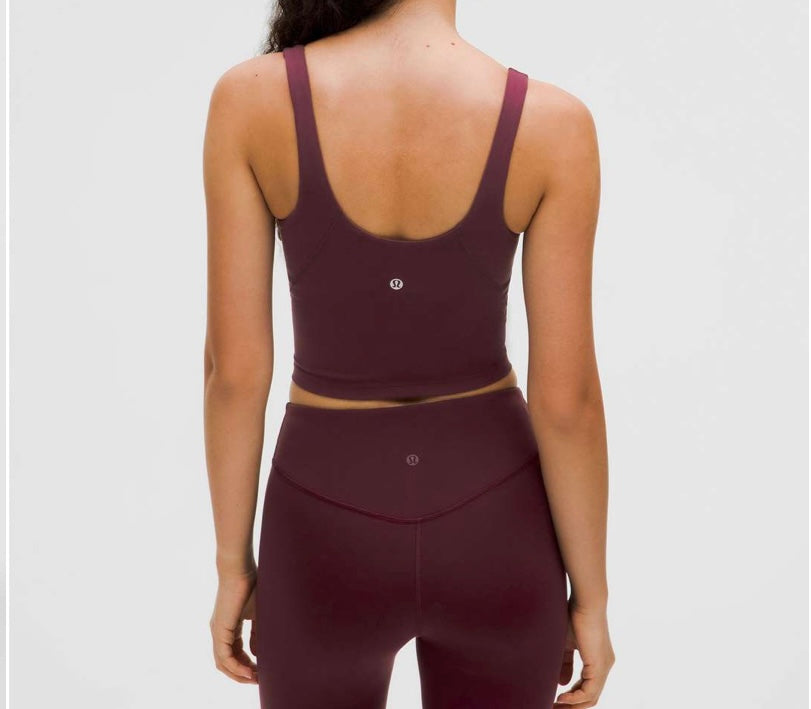 Lululemon Align Tank Top Light
Support Women’s Size 4 Garnet