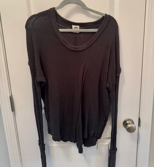 Free People We The Free Top Women’s Large Black