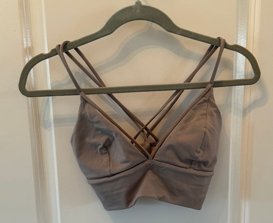 Lululemon Sports Bra Women’s Size 8 Taupe