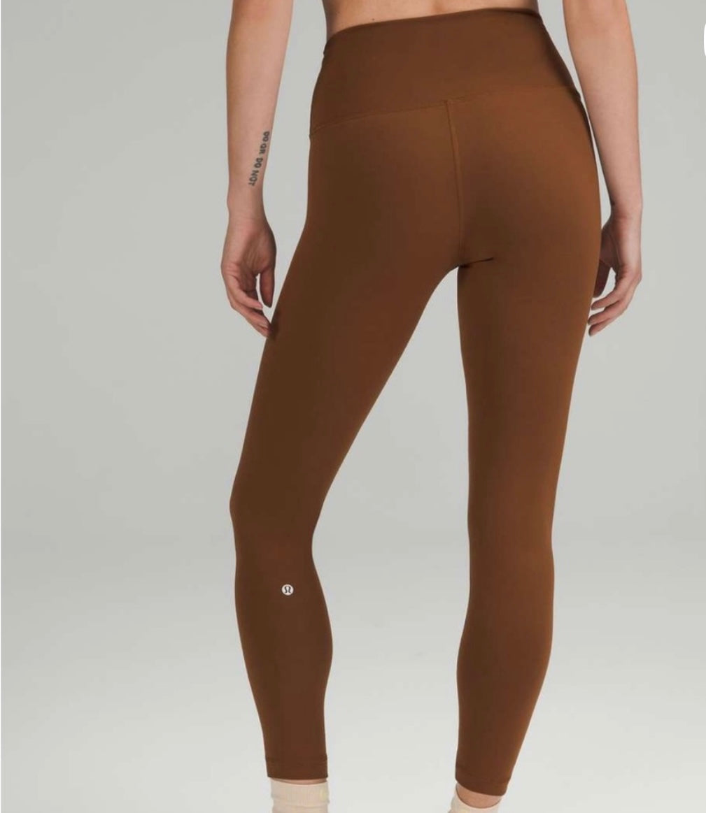 Lululemon Wunder Train HR
Tight 25in Women’s Size 0 Roasted Brown NWT