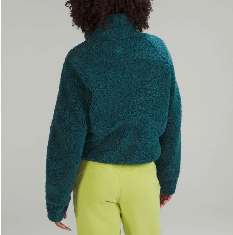 Lululemon Scuba Oversized Pullover Women’s XS Jasper Green