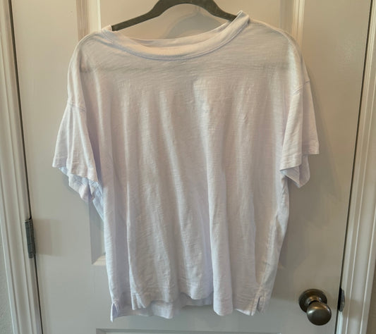 Old Navy Short Sleeve Tee Women’s Size Large Solid White