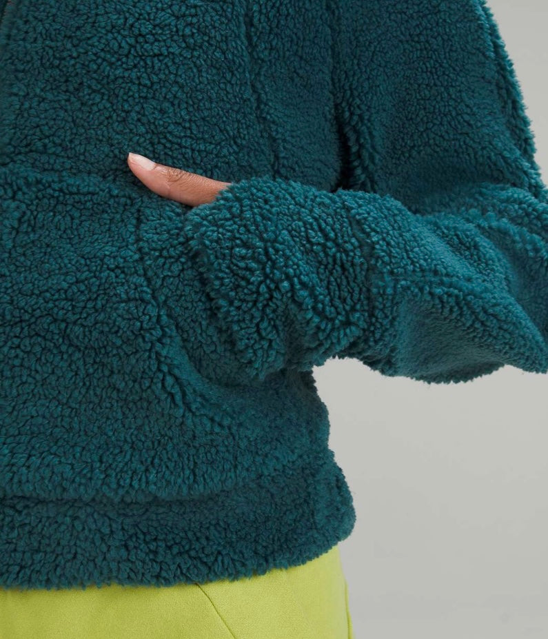 Lululemon Scuba Oversized Pullover Women’s XS Jasper Green
