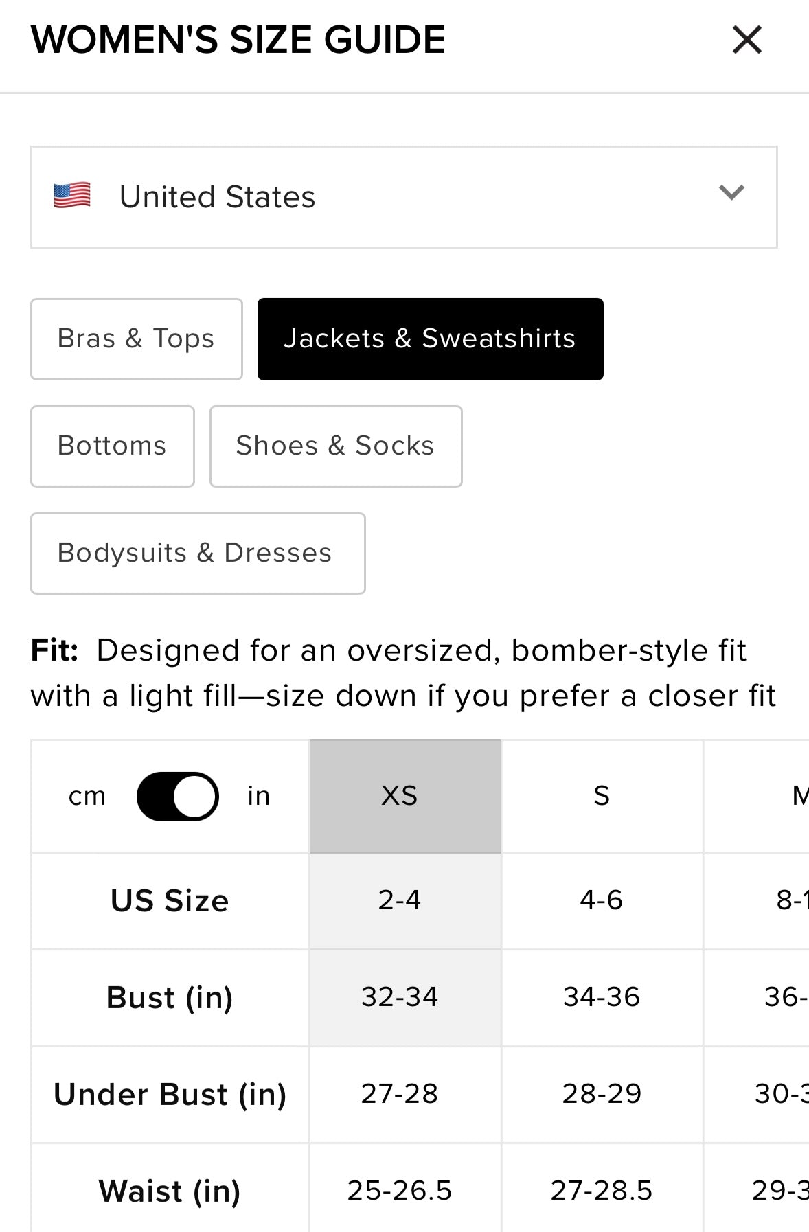 ALO Faux Leather Premier Bomber Women’s XS Bone