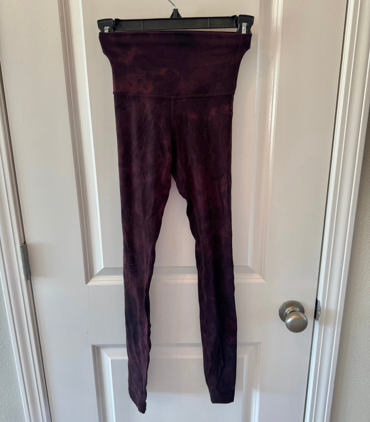 Lululemon Align Pant 28in Diamond Dye Women’s Size 0 Cassis Black