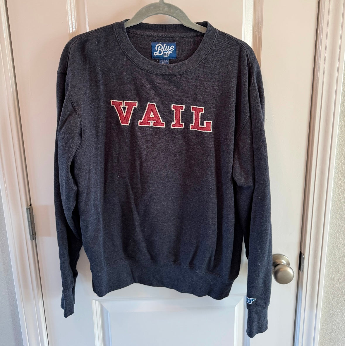 Vail Colorado Crewneck Sweatshirt Women’s Small Navy