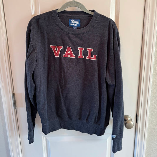 Vail Colorado Crewneck Sweatshirt Women’s Small Navy