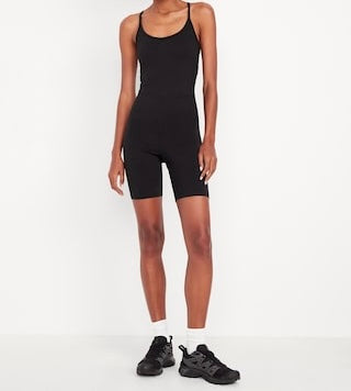 Old Navy CloudComfy Cami Short Bodysuit Women’s Medium NWT