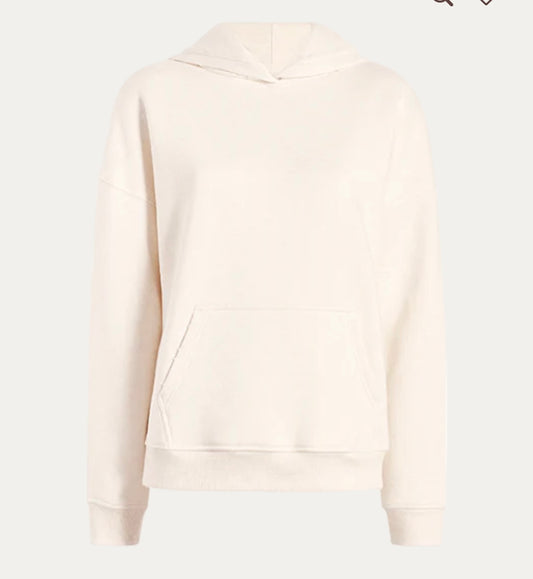 Nuuds Vintage Fleece Hoodie Women’s Small Heather Bone