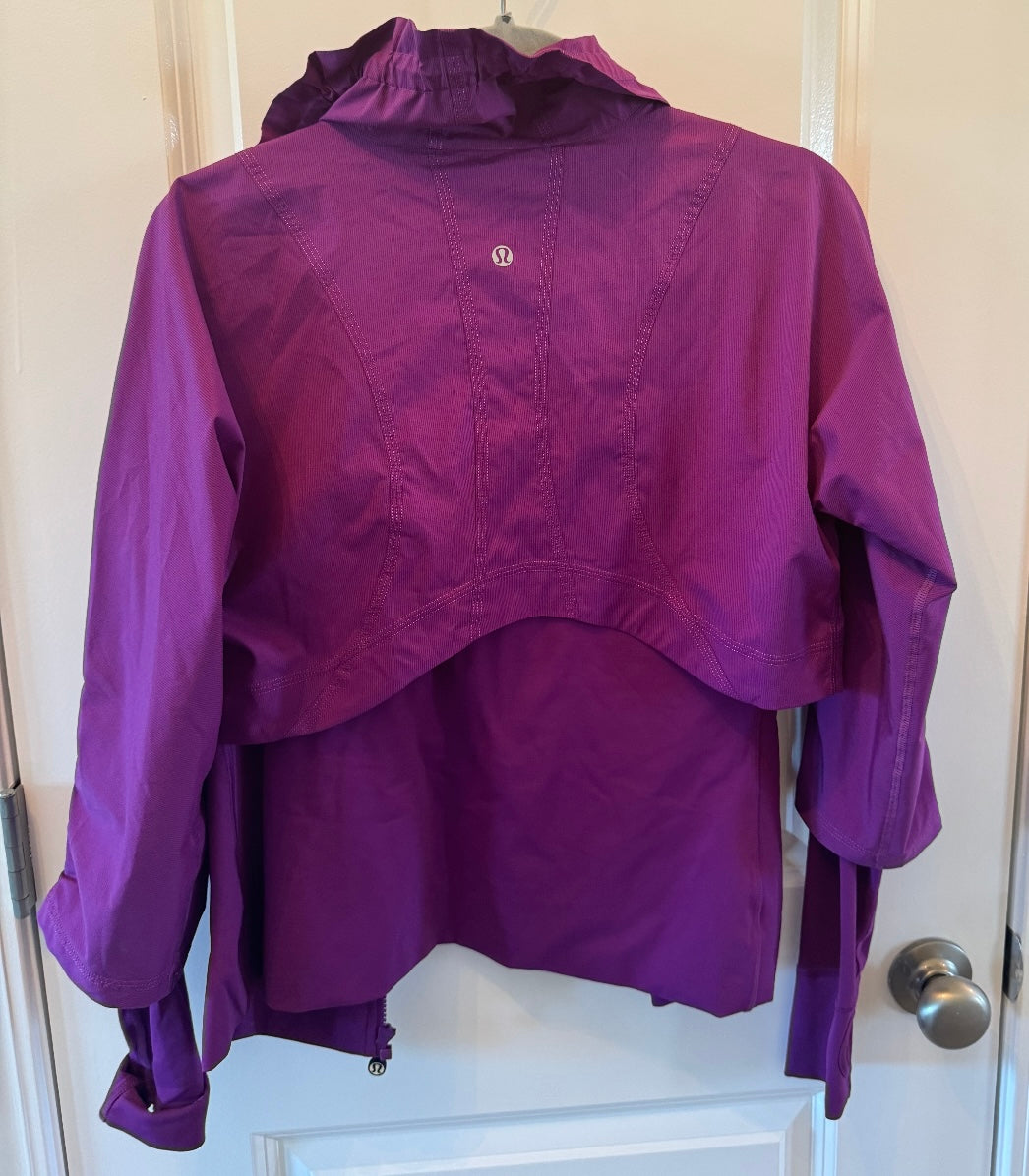 Lululemon Rare Seek the Peak Jacket Women’s Size 6 Purple