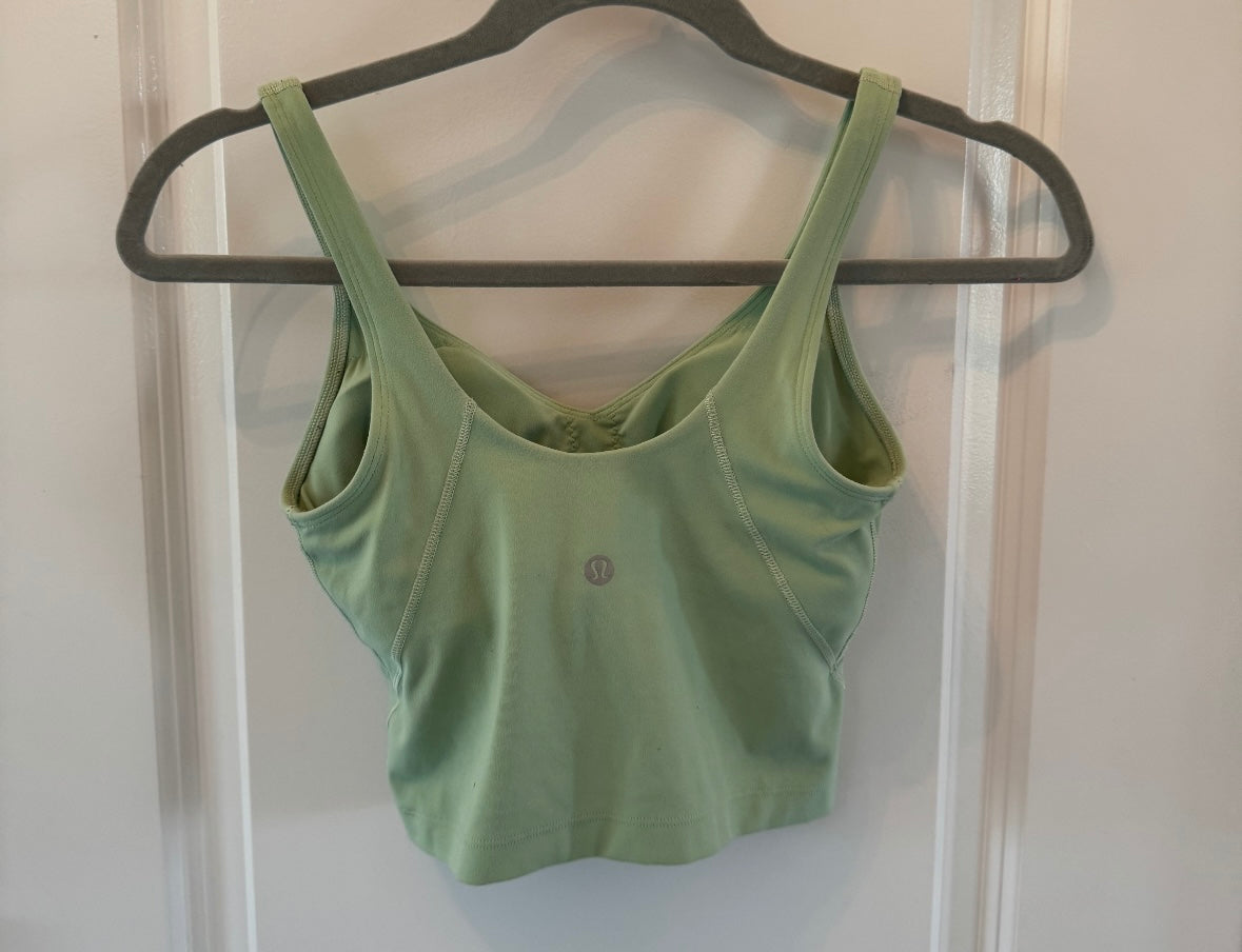 Lululemon Active Tank Women’s Size 2 Sage Green