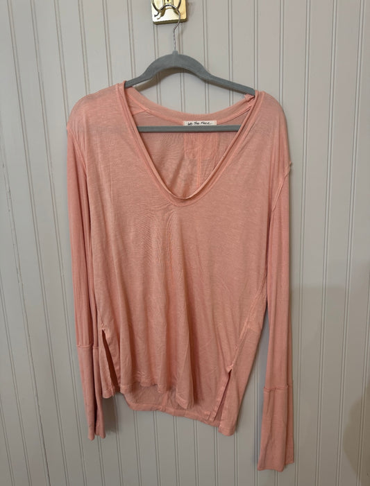 Free People VNeck Tunic Women’s Large Peach