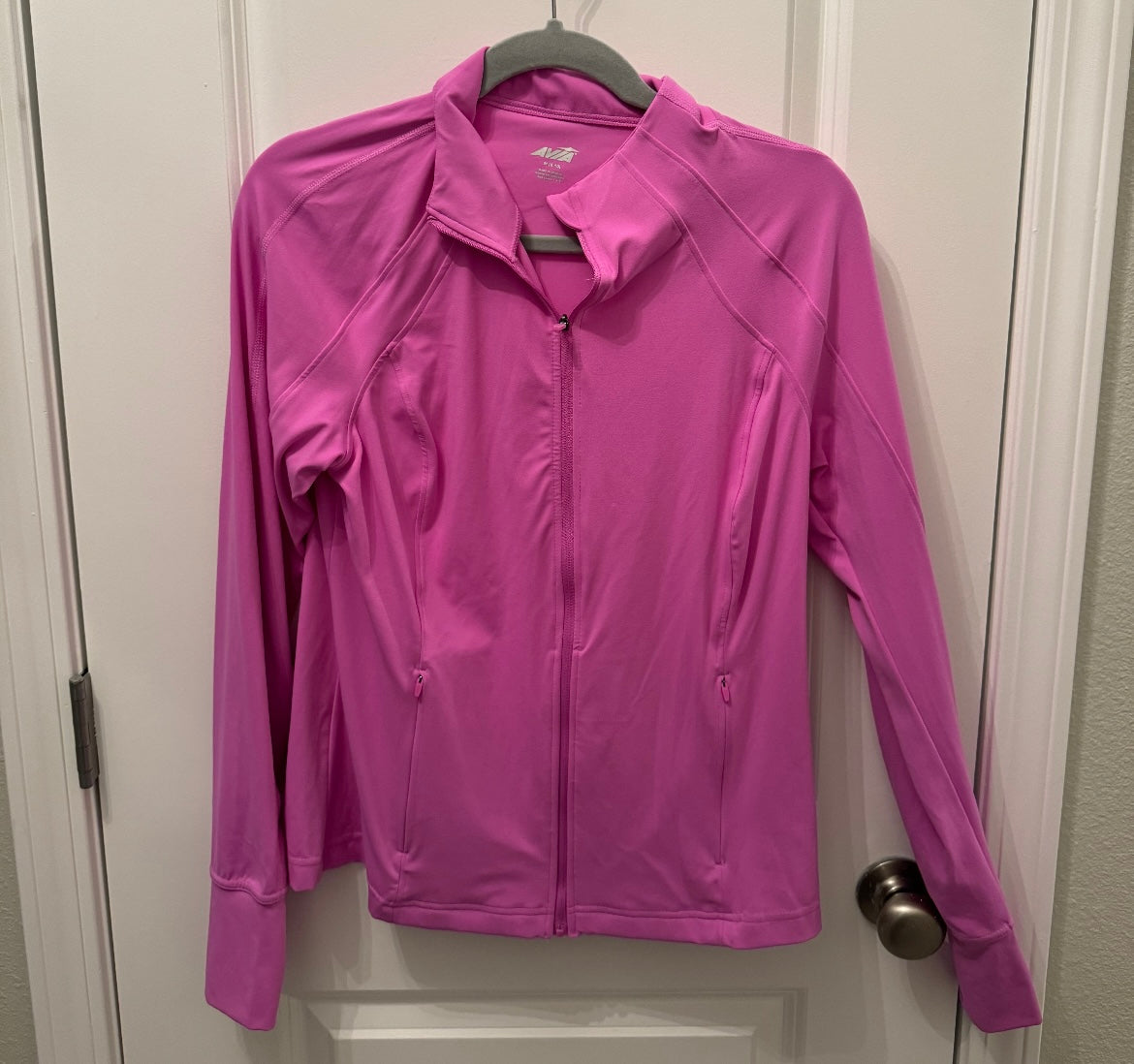 Avia Full Zip Active Jacket Women’s Medium Magenta