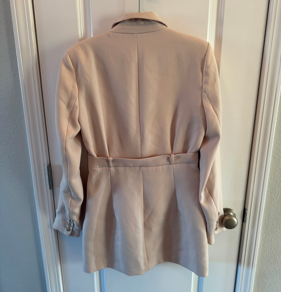 Zara Blazer Dress Women’s Size Large Cream