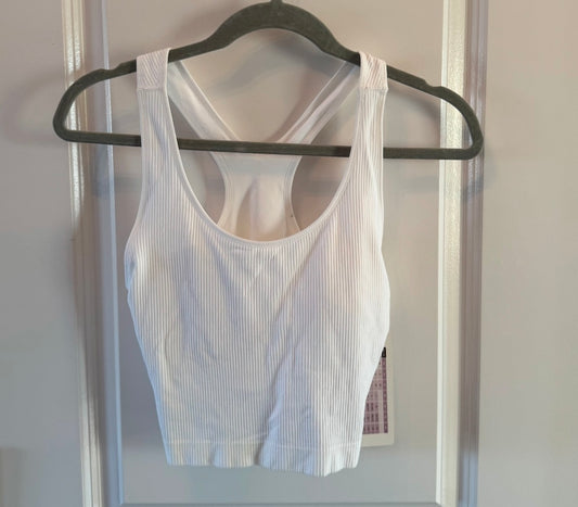 Calia Seamless Brami Racerback Tank Women’s Size Medium White NWT