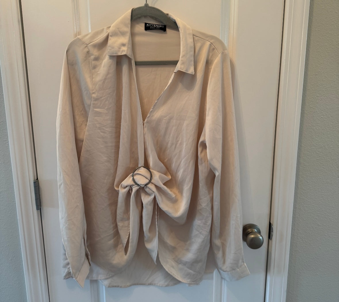 Kittenish Top Women’s XL Cream