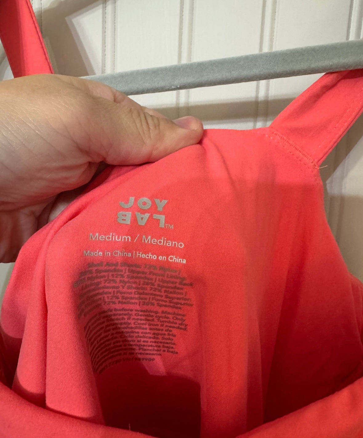 JoyLab Active Dress Women’s Medium Coral