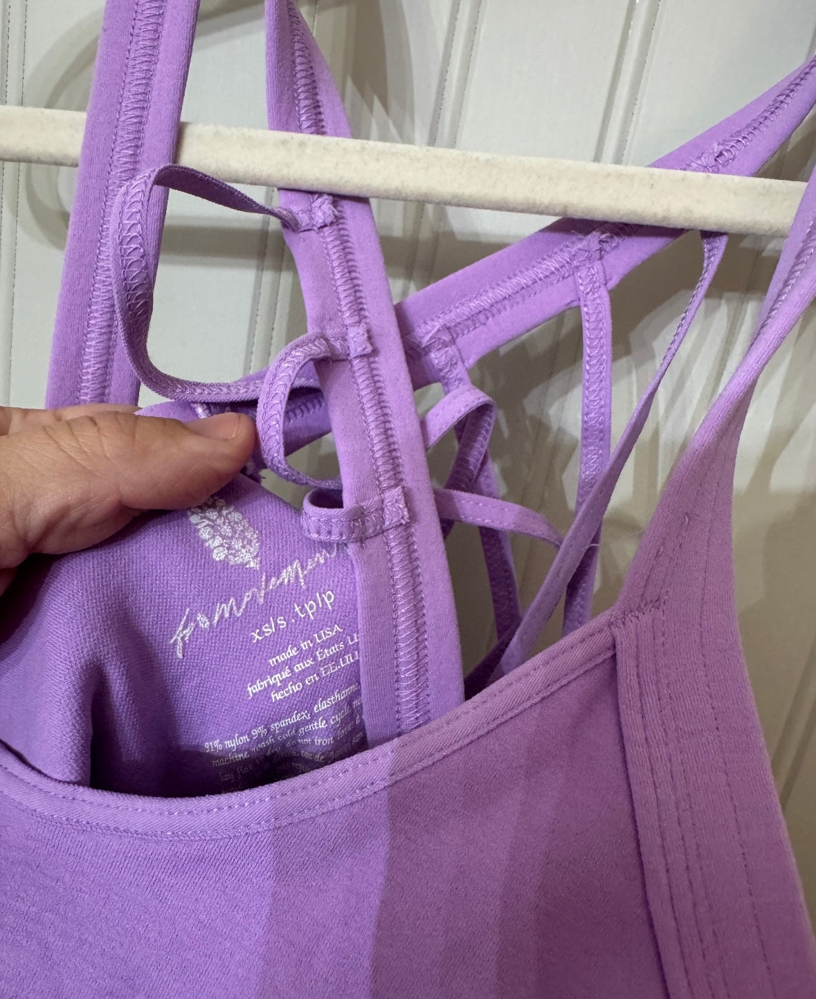 Free People FP Movement Good Karma Active Dress Women’s XS Purple