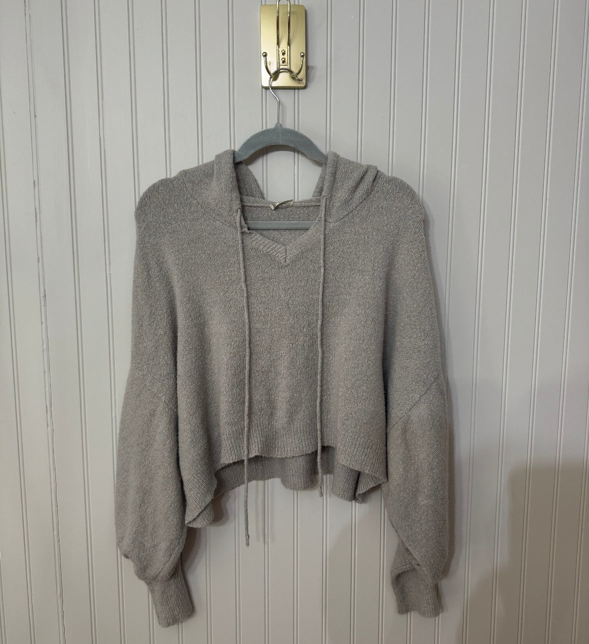 Free People Hooded Sweater Women’s Medium