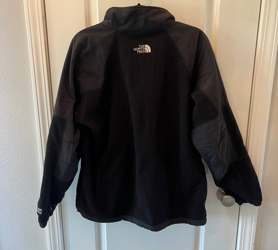 The North Face Nylon Full Zip Fleece Jacket Women’s Size XL Black