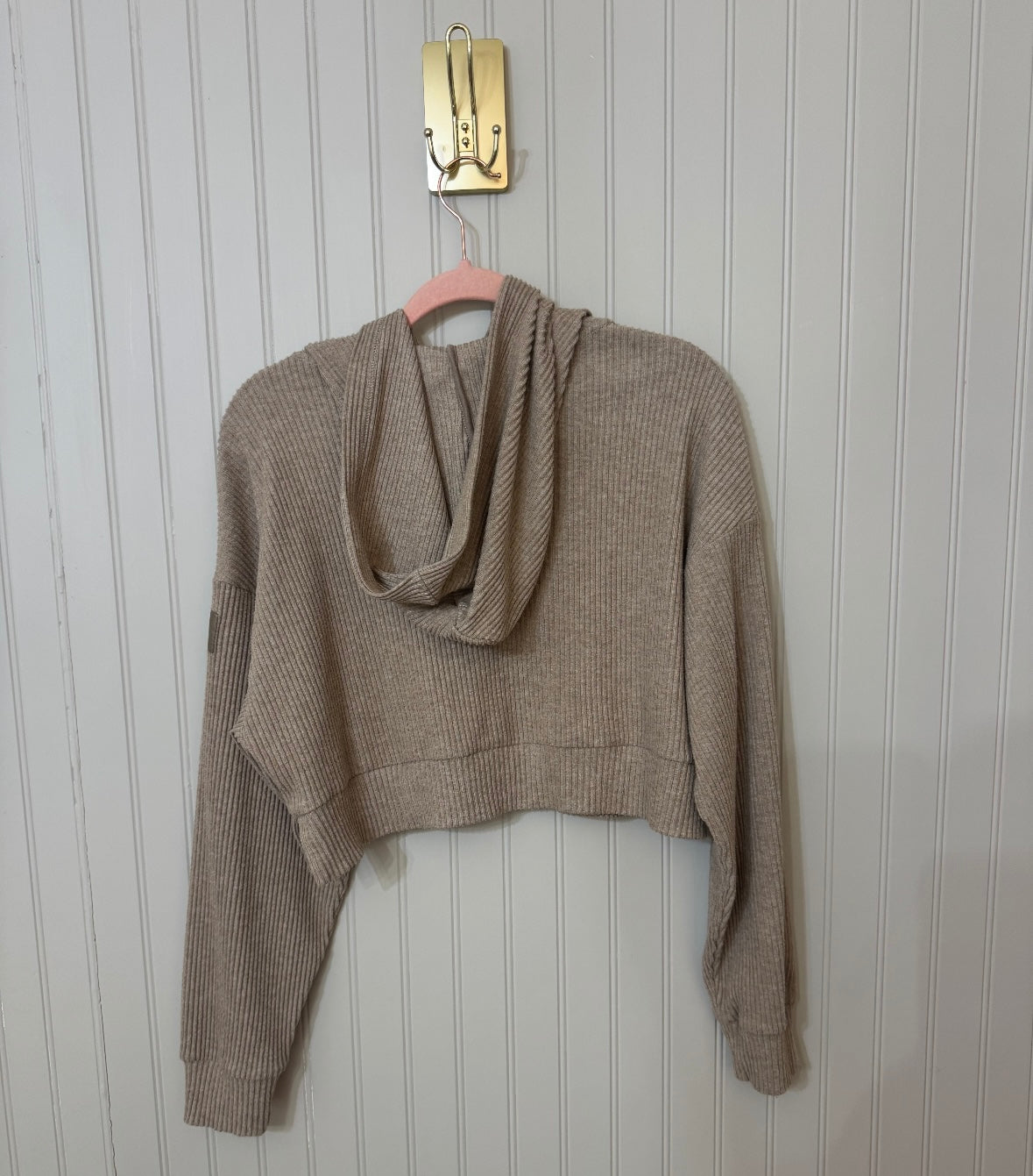 Alo Muse Hoodie Women’s Small Gravel Heather