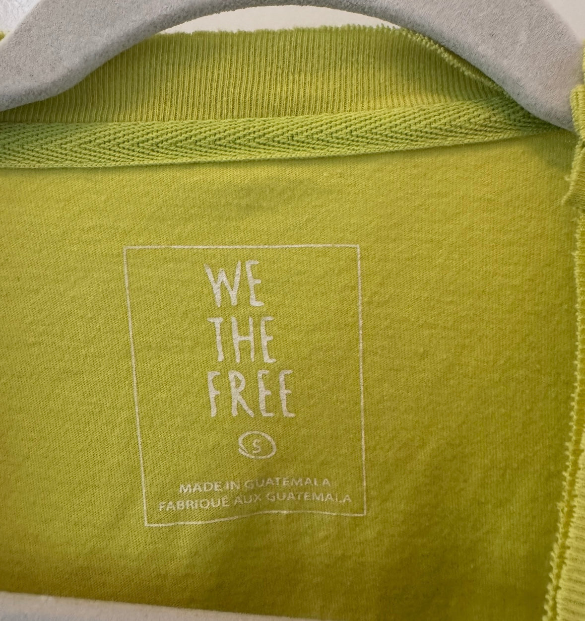 Free People We The Free Tee Women’s Small Lime