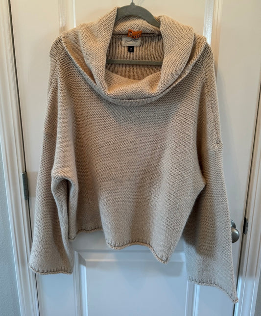 Universal Thread Chunky Cowl Neck Sweater Women’s Size XXL Cream