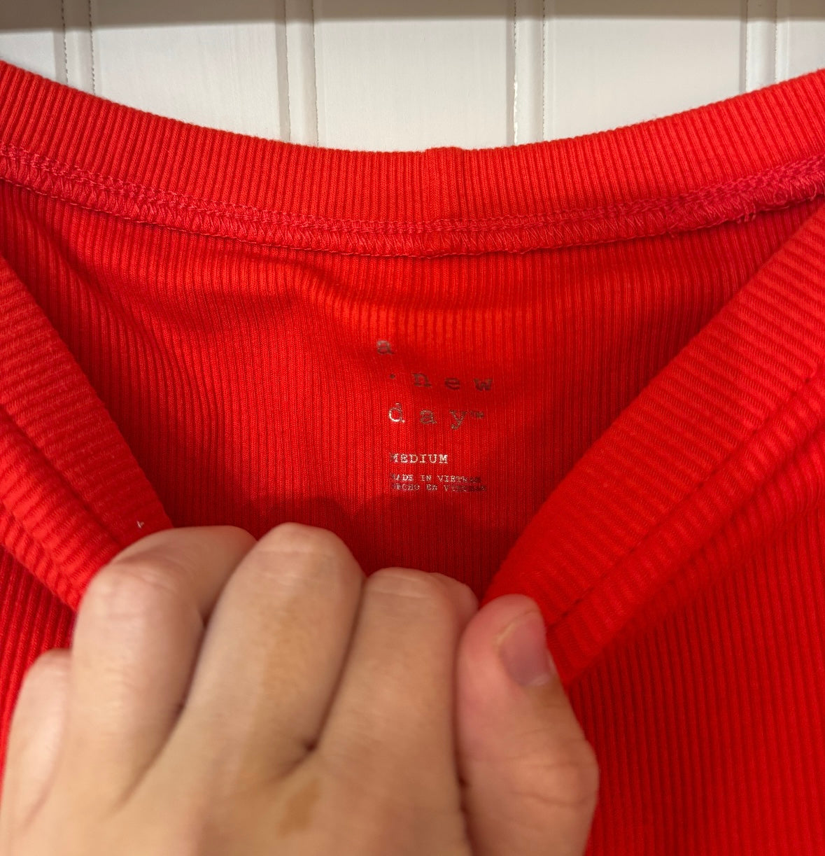 A New Day Sleeveless Midi Dress Women’s Medium Red