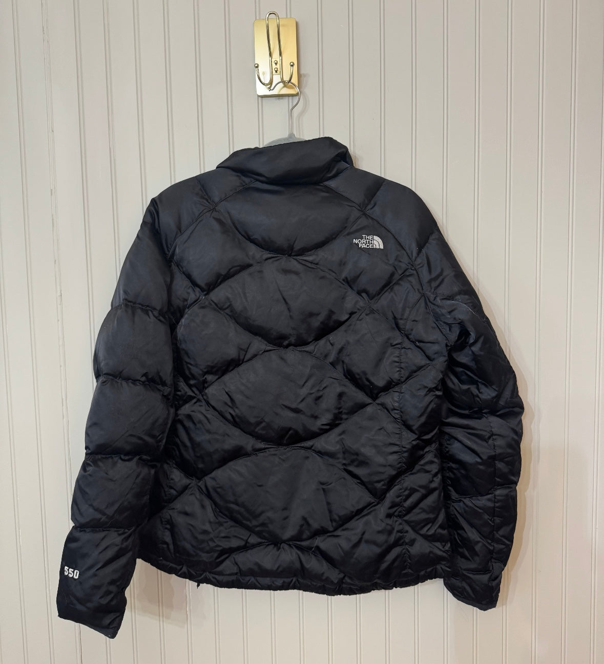 The North Face 550 Down Puffer Jacket Women’s Large Black