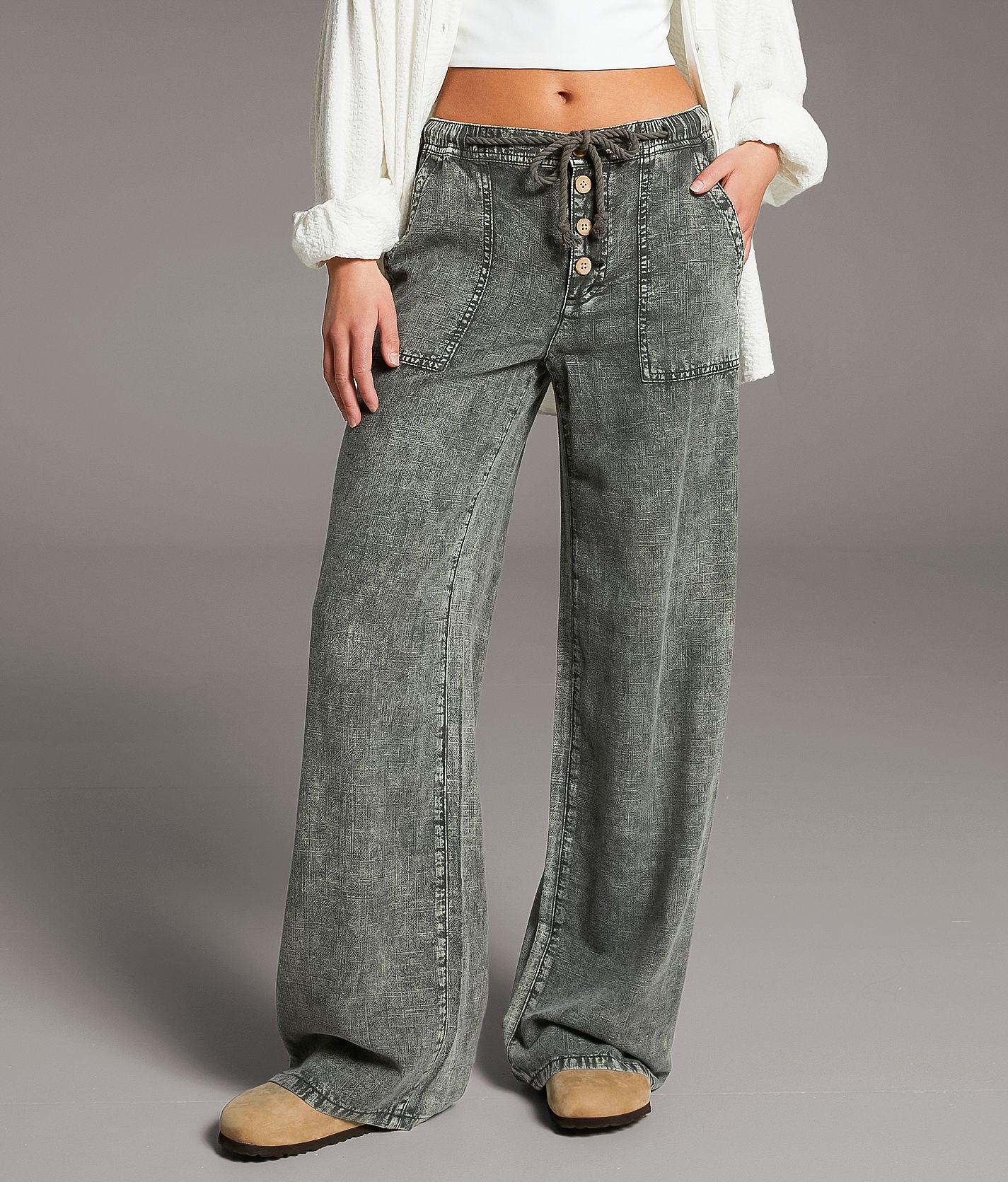 BKE High Rise Washed Pant Women’s Medium (4/27)