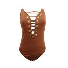 Bleu By Rod Beattie Swimsuit Women’s Size 10 Pecan