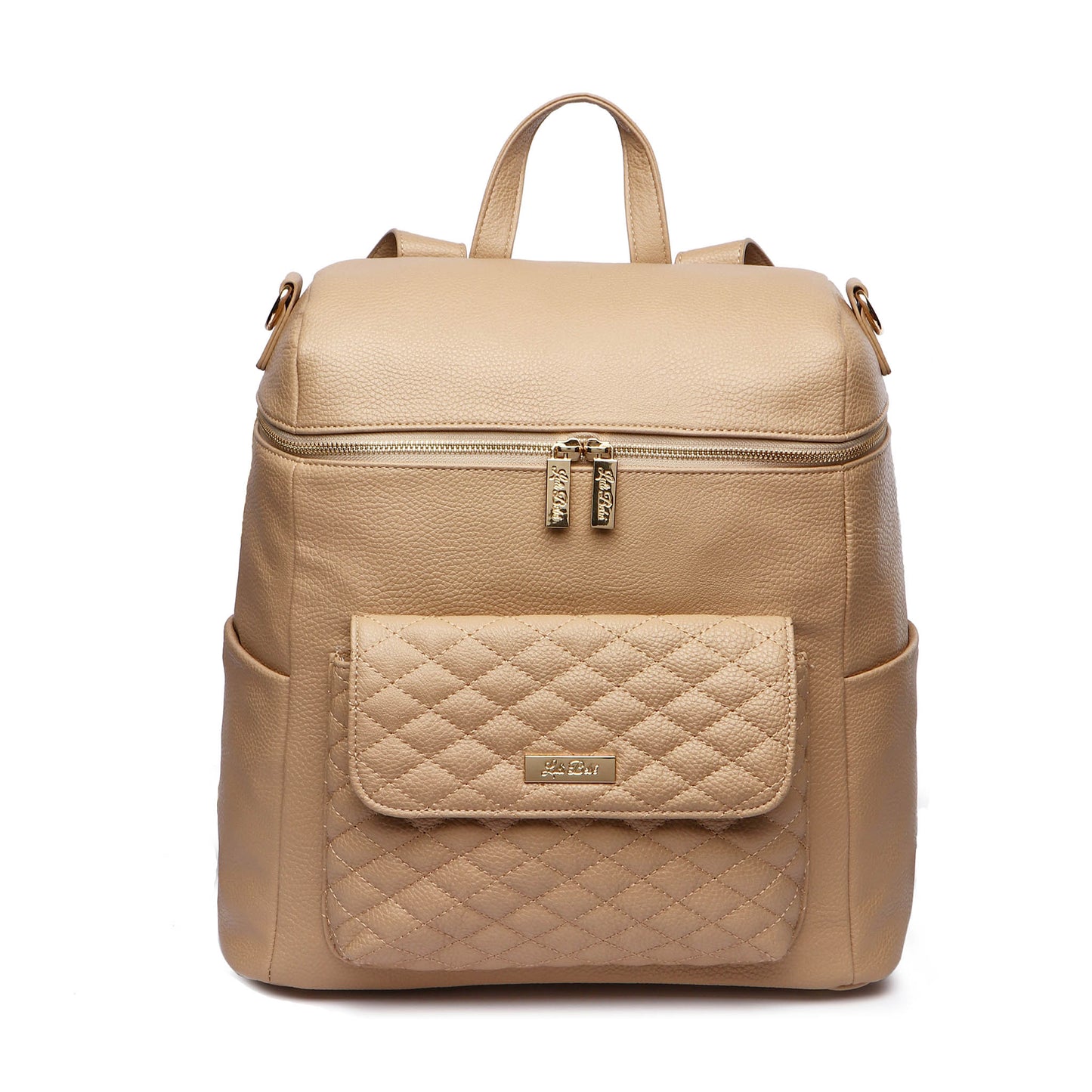 Luli Bebé Monaco Diaper Bag Latte Brown