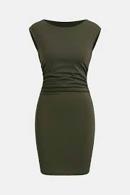 Cupshe x JoJo Mini Dress Women’s Small NWT Olive
