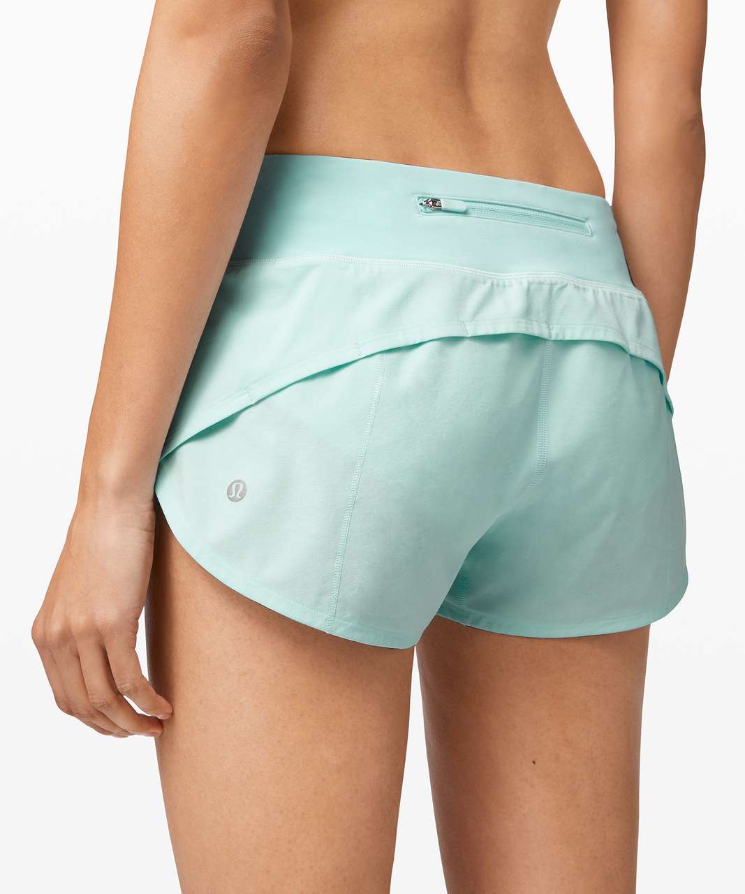 Lululemon Speed Up Short 2.5in Women’s Size 6 Blue Glow