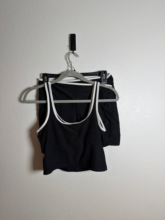 Women’s Biker Short Set Size Medium